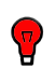Red light bulb